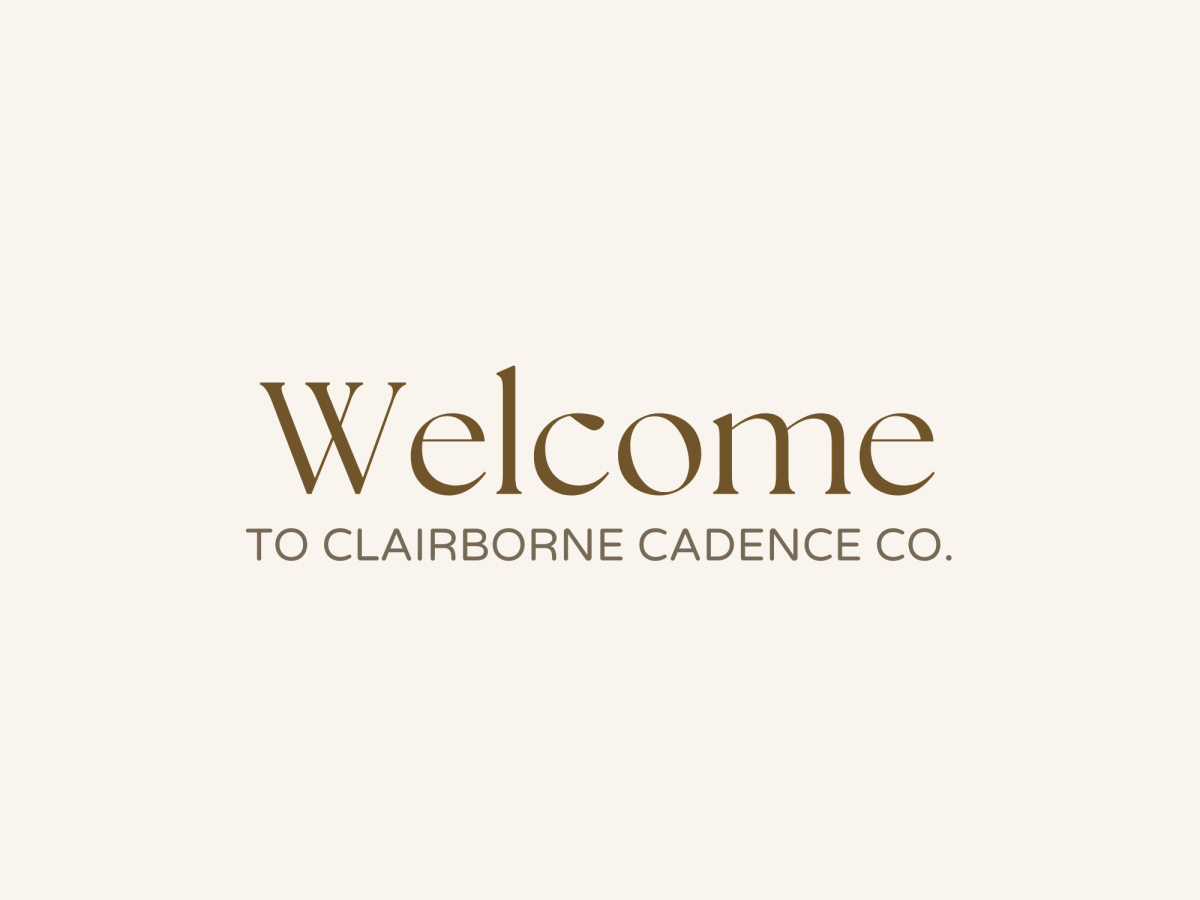 Welcome to Clairborne Cadence&nbsp;Co.